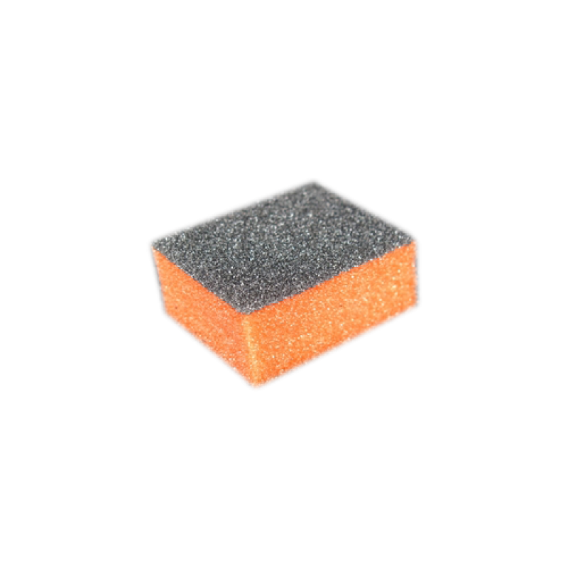 Dixon MINI 2-Way Buffer, ORANGE Foam, BLACK Grit 100.100 KK